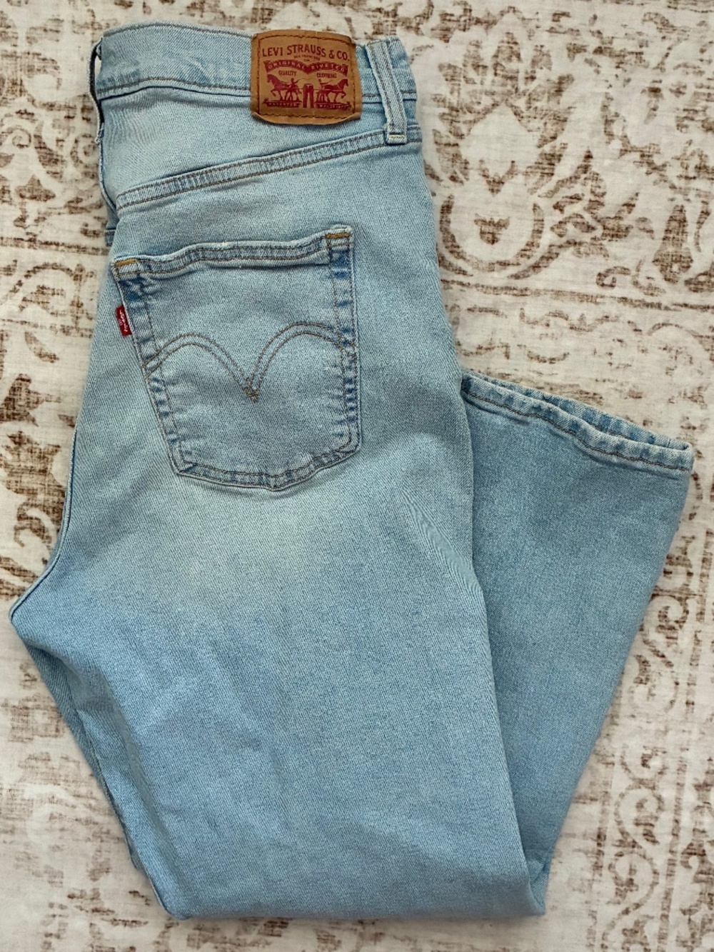 Levi’s Robcage Straight Ankle Jeans